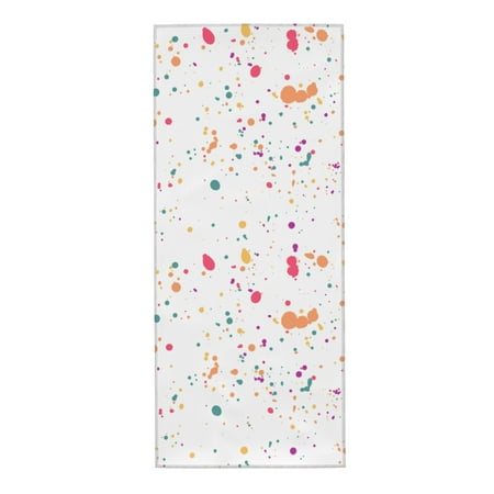 

Home Towels Ink Splatter Pattern Absorbent Hanging Hand Towel Small Bath Towel Decorative Kitchen Dish Guest Towel For Spa Gym Hote 12x27.5in