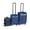 Blue, variant on Hardside Suitcase, (20+24) Two-piece suitcase suitcase set Oxtrolley case without password lock universal wheel GRAY, Gray Hardside Luggage,Oxfabric Hardside Checked Luggage