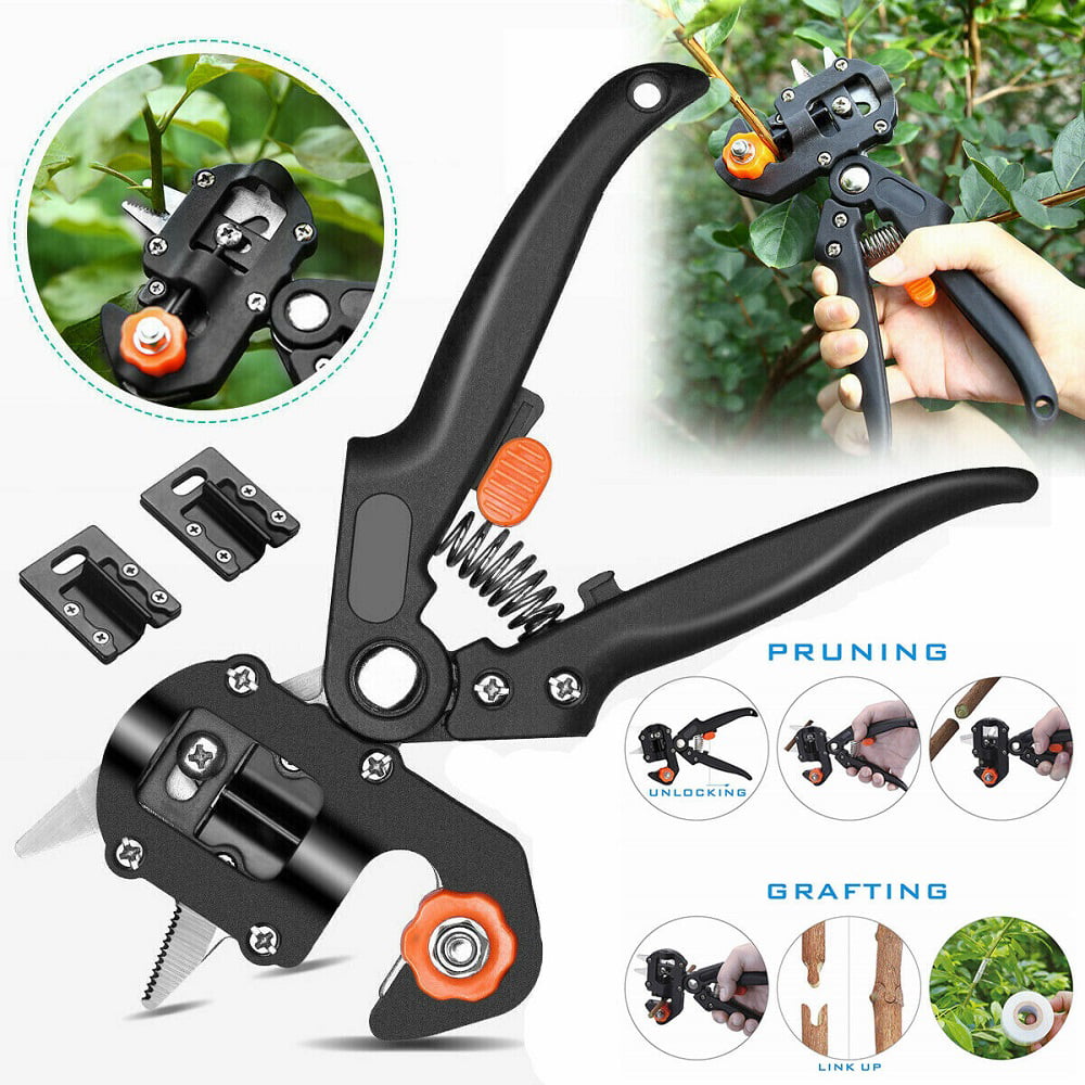 Fruit Tree Pro Pruning Shears Scissor Cutting Tools Kit Garden Grafting Tool Set 