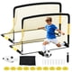 thumbnail image 1 of Qinaqin Soccer Goals para Backyard 2 Pack 6 x 4 FT Portátil Pop Up Net con Ball Cones Ground Stakes Practice Equipment Training Competitive Play, 1 of 7