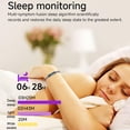 thumbnail image 4 of Smart Bracelet for Women Fitness Tracker Ladies Slim Thin Health Wristband Dress Diamond Dainty Activity Tracker Heart Rate Sleep Monitor Step Counter Calories Pedometer, No Subscription Fee, 4 of 7