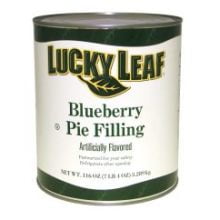 6 PACKS : Knouse Foods Lucky Leaf Premium Blueberry Pie Filling, 116 Ounce by