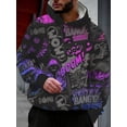 thumbnail image 2 of Sudadera con capucha para hombre, con estampado 3D, estilo graffiti, con cordón, ropa deportiva, camisetas de manga larga, jersey de calle, ropa para hombre, 2 of 4