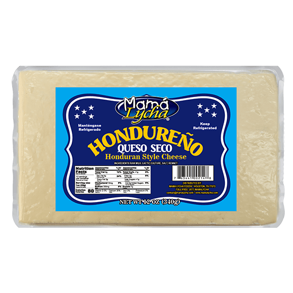 M. Lycha Queso Seco Hondureno 12/12 oz.