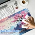 thumbnail image 4 of Japanese Cherry Blossom Large Pink Desk Mat for Desktop - Office Desk Pad and Computer Desk Mat, 4 of 6