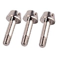 thumbnail image 3 of MasteelfCA 3 Pcs Clés d'Eau Trompette Vis de Valeur pour Pièces d'Instruments en Laiton Pièces de Réparation Trompette CB97 (Argent), 3 of 7