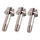 thumbnail image 2 of BRIGHTFUFU 3 piezas Trompeta Llave de agua Llave de agua Tornillos de válvula de saliva para piezas de instrumentos de latón Piezas de reparación de trompeta CB97 (Plata), 2 of 7
