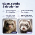 thumbnail image 2 of Petpost Ferret Shampoo - Natural Deodorizing Formula for Ferrets & Small Animals - Safflower Oil Cleanses Without Drying Skin - 8 oz, 2 of 8