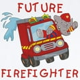 thumbnail image 2 of CafePress - Fire Truck Future Firefighter Infant Bodysuit - Baby Light Bodysuit, Size Newborn - 24 Months, 2 of 4