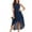 Navy, variant on TMOYZQ Women's Embroidery Lace Chiffon High Low Halter Cocktail Dresses Sleeveless A-Line Midi Dress Party Formal Dresses Wedding Guest Dresses
