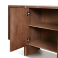 thumbnail image 4 of Christopher Knight Home Mid-Century Modern 60" Sideboard, 4-Door Storage, Adjustable Shelves, Espresso, 4 of 9