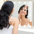 thumbnail image 4 of Costway Vanity Mirror w/ Lights 3 Color Lighting Modes Tabletop & Wall-Mounted, 4 of 10