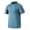 #087-Blue, variant on Men's Quick Dry Sports T-Shirt with Cationic Fabric, Round Neck Design, Stretchy Comfort, and Lightweight Feel for Summer Activities Gift