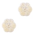 thumbnail image 1 of Paquete de 1150 cuentas de perlas de imitación perforadas redondas Sonducket color crema 2piezas, 1 of 6