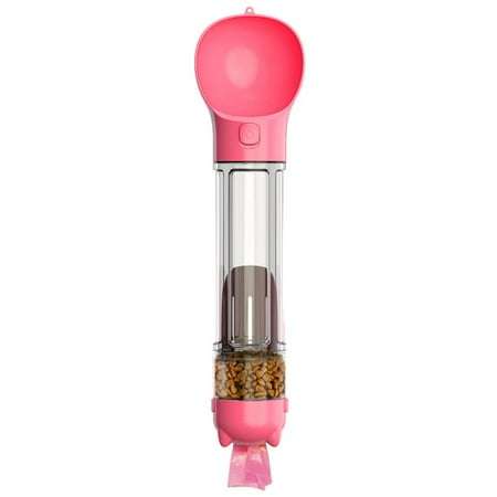 Orchip Portable Pet Dog Water Bottle with Garbage Storage Bag Box  Pooper Scooper and Dog Food Container for Walking and Travel for Dog  Cat