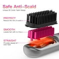 thumbnail image 4 of Cordless Hair Straightener Brush Portable Straightening Brush for Travel, Mini Ionic Hot Comb Straightener for Women, Lightweight on-The-go, 4 of 8