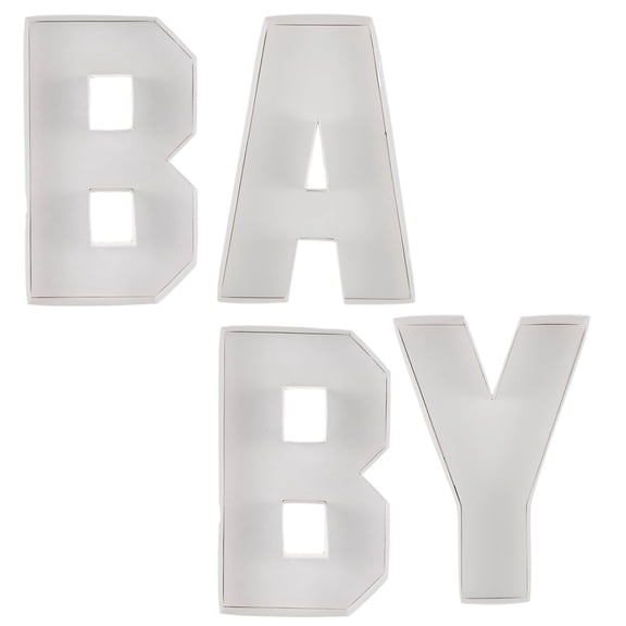 Xiyztok Charcuterie Letter Number Trays Graduation Cardboard Number Stylish Fillable Baby Cardboard Letters Decorative Charcuterie Fillable Food Tray for Graduations Party,10.24in