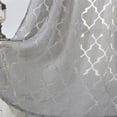 thumbnail image 3 of DYstyle Rod Pocket Morocco Voile Sheer Curtain Panel, 3 of 4