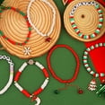 thumbnail image 4 of ESASSALY Christmas Bracelet Set Santa Claus DIY Creation Bracelet Kits, 4 of 5