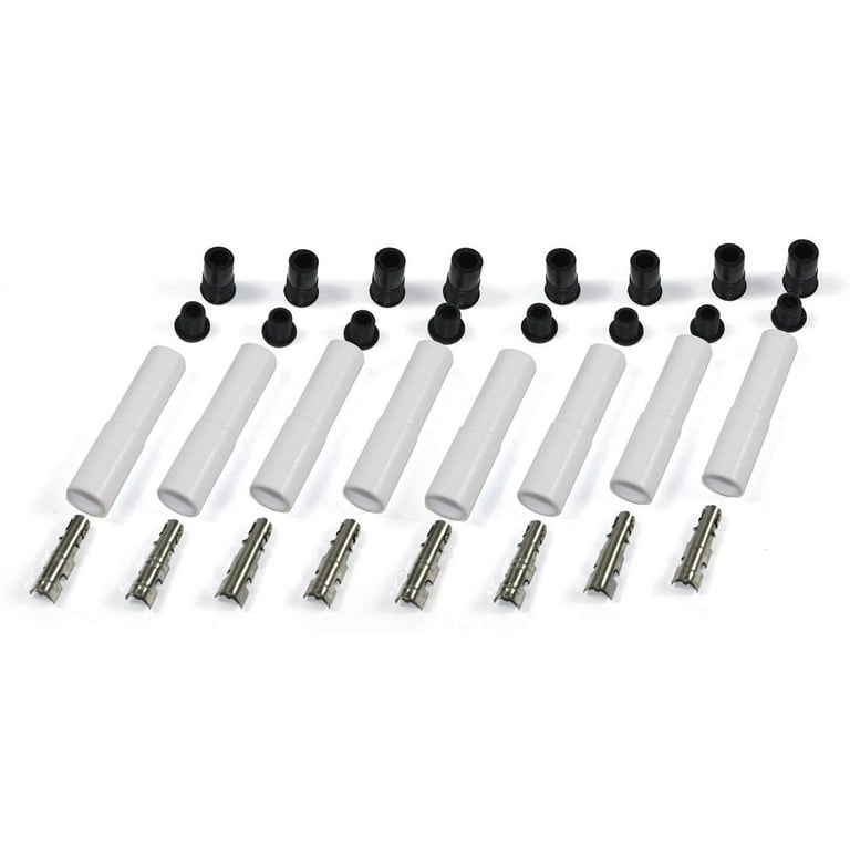 PerTronix Ceramic Spark Plug Boot Kit Straight (8pk White) 8502HT-8 PerTronix Ceramic Spark Plug Boot Kit Straight (8pk White) 8502HT-8
