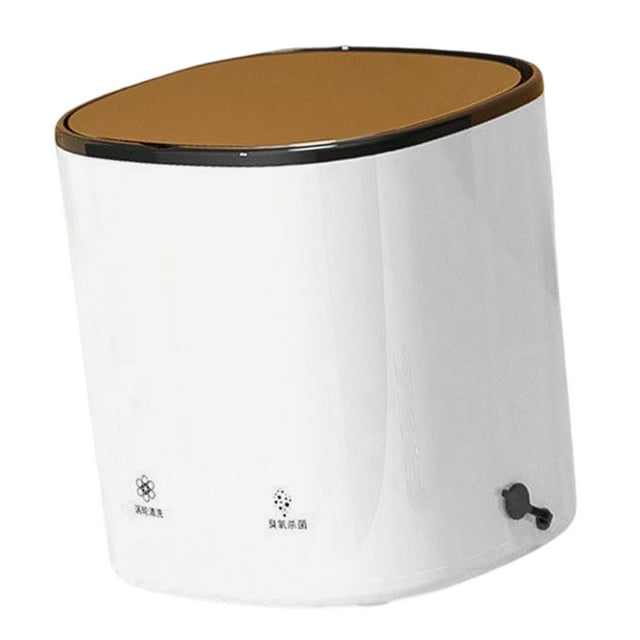 Mini Lavadora Portátil Macarena Cubo de Lavado de Ropa Blanca Ozono