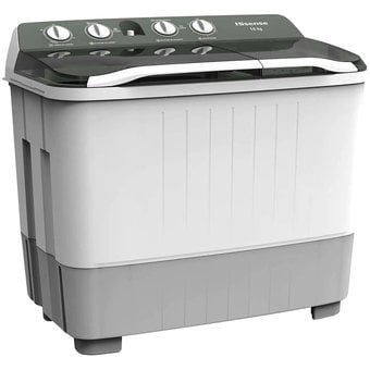 Lavadora Hisense WSA1604P 16 KG DOS TINAS ALB Hisense LAVADORA
