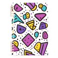 thumbnail image 7 of FORMRS 1-Subject Spiral Notebook 8" x 5" College Ruled 60 Refillable Sheet A5 Hard Cover, 2 Pack, Purple Retro Pattern, 7 of 7