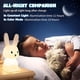 thumbnail image 4 of Luz nocturna con diversos cambios de luz. Haz clic para controlar la carga USB de la lámpara de noche para habitación infantil. Juguete de regalo. Luz nocturna de silicona para niños., 4 of 5