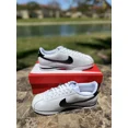 thumbnail image 3 of Size 10 Nike Cortez Womens Shoes 'Panda Black Swoosh' White Sneakers DN1791-107, 3 of 6
