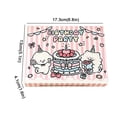 thumbnail image 2 of DIY Empty Dimple Surprise Gift Box, 6.8" x 5.1" x 1.6" Paper Box for Birthday Valentine's Day Couple Gifts (1 Pack), 2 of 9