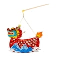 thumbnail image 3 of Rongfmy Lanterne Bateau Dragon Kit de Bricolage Lanterne Décorative Projet de Bricolage Portable Rouge, 3 of 9