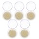 thumbnail image 1 of Raindrops 5Ud Estuche Plástico Dorado Para Pestañas Postizas Ideal Para Hogar, Salón Y Uso Personal, 1 of 7