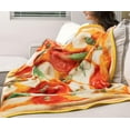 thumbnail image 6 of Margarita Pizza Round Fleece Throw Blanket | 60 Inches, 6 of 7