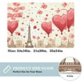 Valentine's Day Polyester NonSlip Machine Washable Floor Rug Indoor