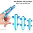 thumbnail image 2 of Sponge Finger Splint Straightening Immobilization Good Toughness Finger Support for Finger Sprain, 2 of 10