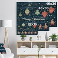 thumbnail image 5 of Design Art - Merry Christmas Dancing Elf Children and Snow Flakes, 5 of 5