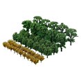 thumbnail image 3 of tredstone 50x Train Scenery Mixed Miniature Trees for Layout Accessories DIY Material Banyan Tree, 3 of 9