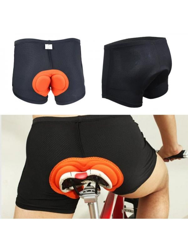 Mens 3D Padded Underwear Cycling Shorts Bicycle Road Mountain Bike Biking Pants 
