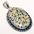 thumbnail image 2 of Dalmatian Oval Shape Gemstone Handmade Fashion Gift Pendant Jewelry 2.40" SA 331, 2 of 2