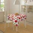 thumbnail image 4 of Wukai Fresh Red Tomato Waterproof Tablecloth for Kitchen Dining, Fits Square Tables for 2-4 Seats -54"x54", 4 of 7