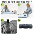 thumbnail image 5 of AOLOA Personalized Toddler Nap Mat - Custom Name Slumber Bag with Red Farm Machinery Design, Soft and Cozy Sleeping Bag for Kids, Perfect for Daycare, Preschool, and Farm-Themed Naptime Adventures, 5 of 8