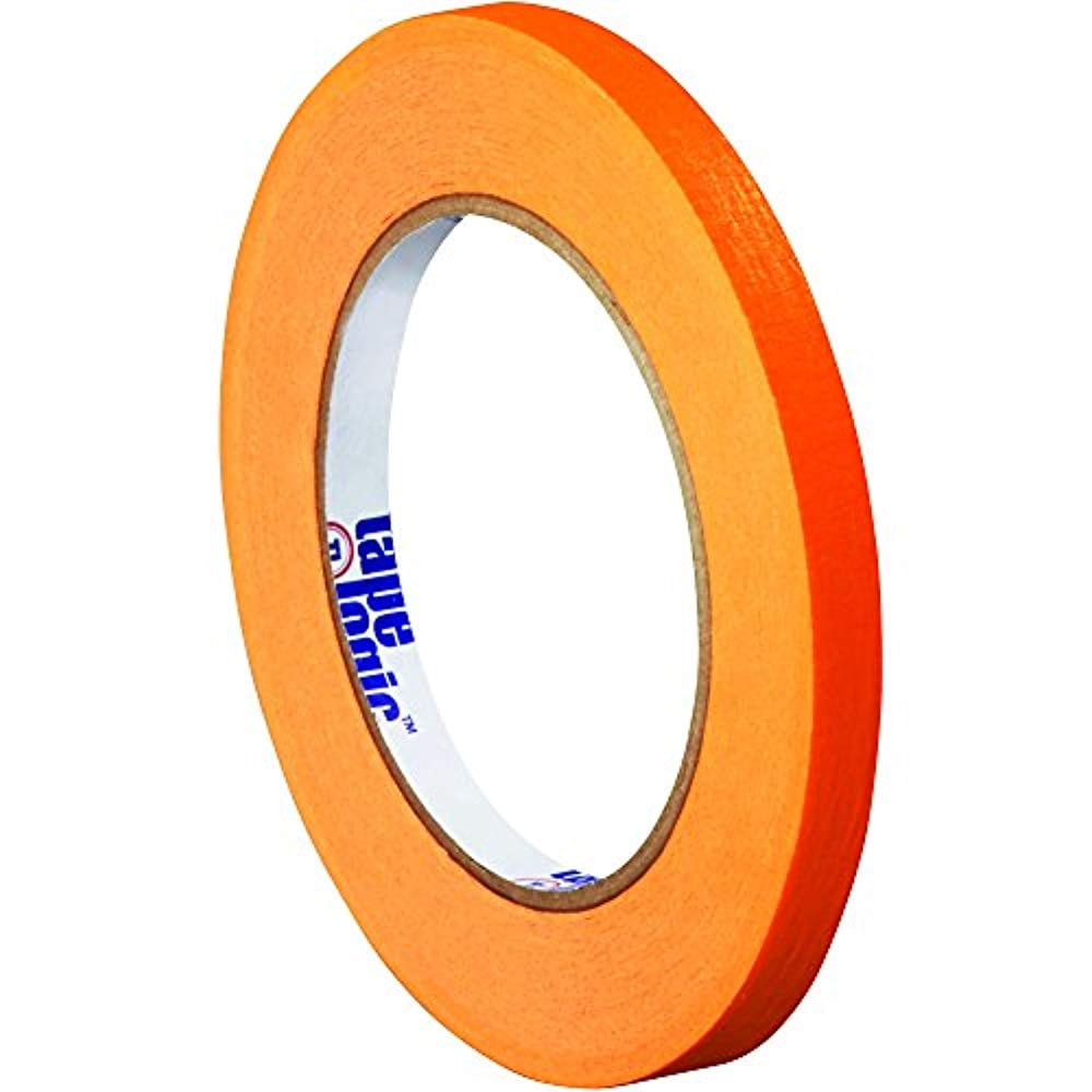 Tape Logic Masking Tape Orange 1/2" x 60 Yard Roll (12 Roll/Case)