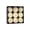 White, variant on Velvet Christmas Ornaments Set Of 9 Glitter Diamond Decorative Holiday Balls White