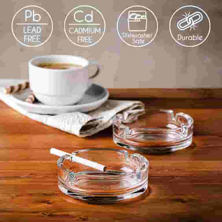 big cigarette ashtray The Buybox Cigar Ashtrays for Cigarettes Outdoors Large He GosoyoHome Complete your smoking oasis with this super attractive and durable grid ashtray OILP Cigar Ashtray Big Ashtrays