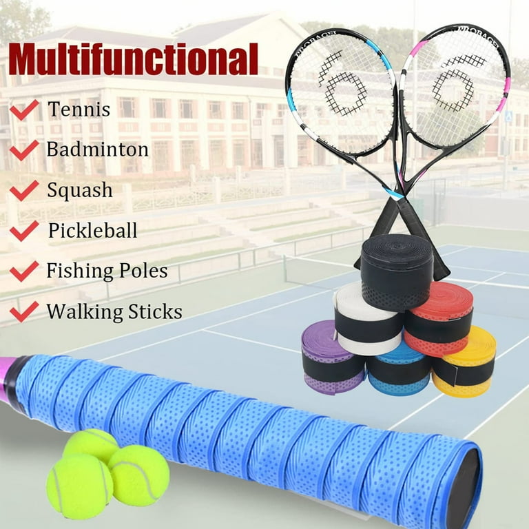 Tennis Badminton Racquet Over Grip Tape Grip Sweatband New Perforation  Design
