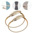 thumbnail image 2 of Miangastore Alloy Holdback for Curtain Golden 2Pcs 15In, 2 of 9