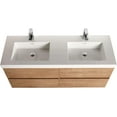 thumbnail image 6 of Blossom 48" Floating Bathroom Vanity with Acrylic Sink, Soft-Close Drawers, Storage – Classic Oak, 6 of 8