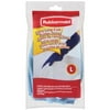 Rubbermaid: Extra Long Cuff L Rubber Gloves, 1 Pr