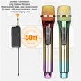 thumbnail image 4 of Sistema De Micrófono Dinámico, Captación De Sonido Claro Transmisión De 50 M Anti Aullidos Micrófono Inalámbrico Inteligente Con Reducción De Ruido Con Receptor Para, 4 of 8