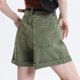 thumbnail image 4 of mfyjkho Pantalones Cortos Para Mujer, Pantalones Cortos Casuales De Mezclilla De Cintura Alta Con Bolsillos Para Mujer, De Color Liso, Para Primavera Y Verano Pantalones Cortos Para Mujer L, 4 of 4